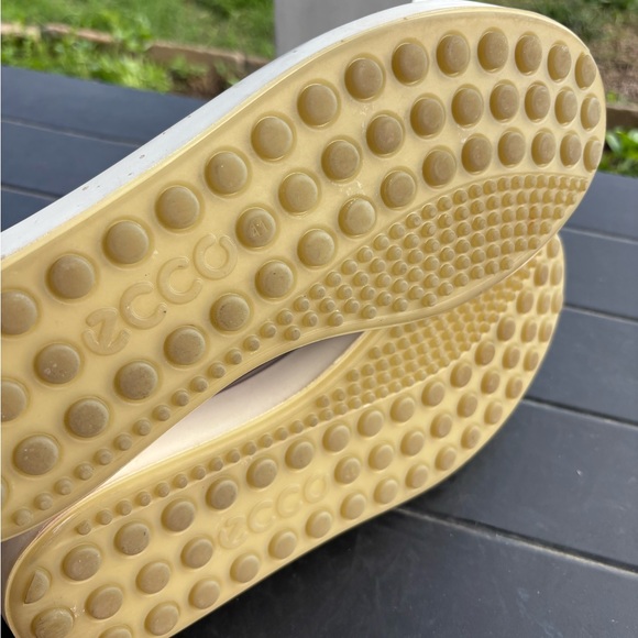 Ecco Burgundy Sneakers with Cream Laces - Picture 6 of 6